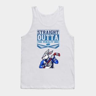 Straight outta the penalty box rabbit Tank Top